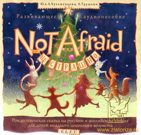 Рождественская сказка на русском и английском языках для детей младшего школьного возраста Not Afraid. CD