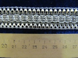 Тесьма серебро 59