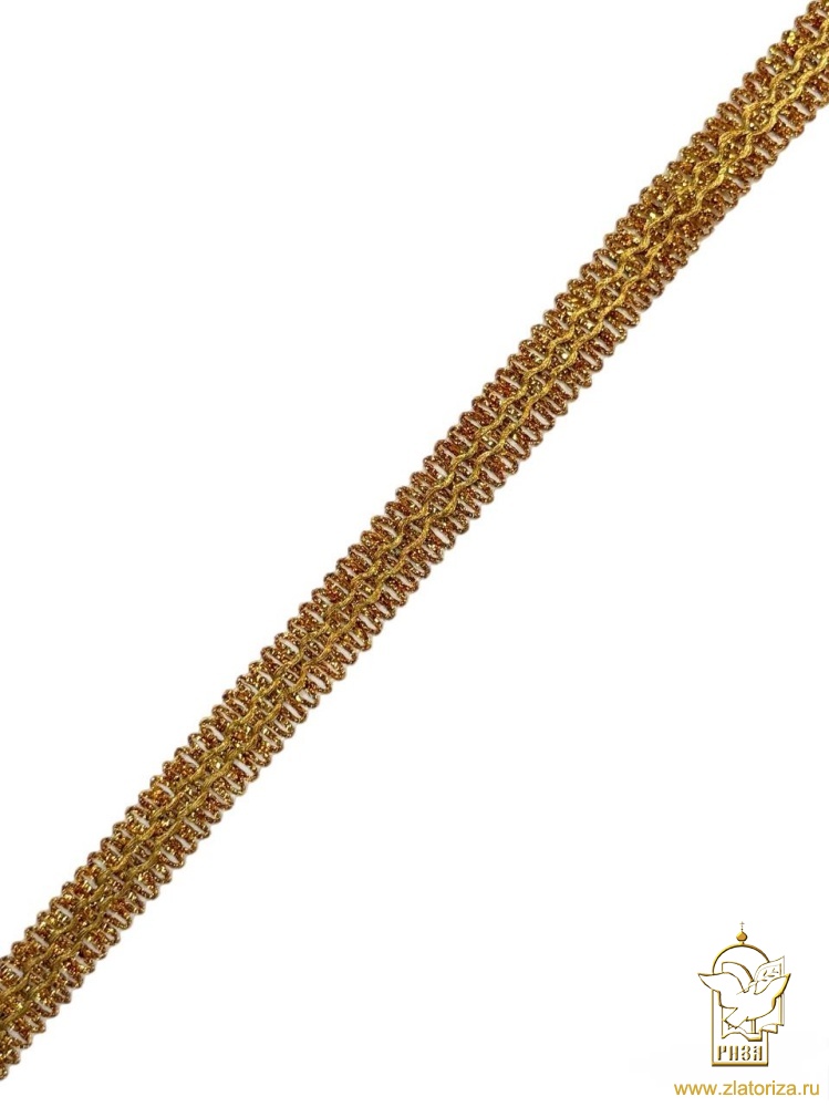 Тесьма золото 34, арт Z724