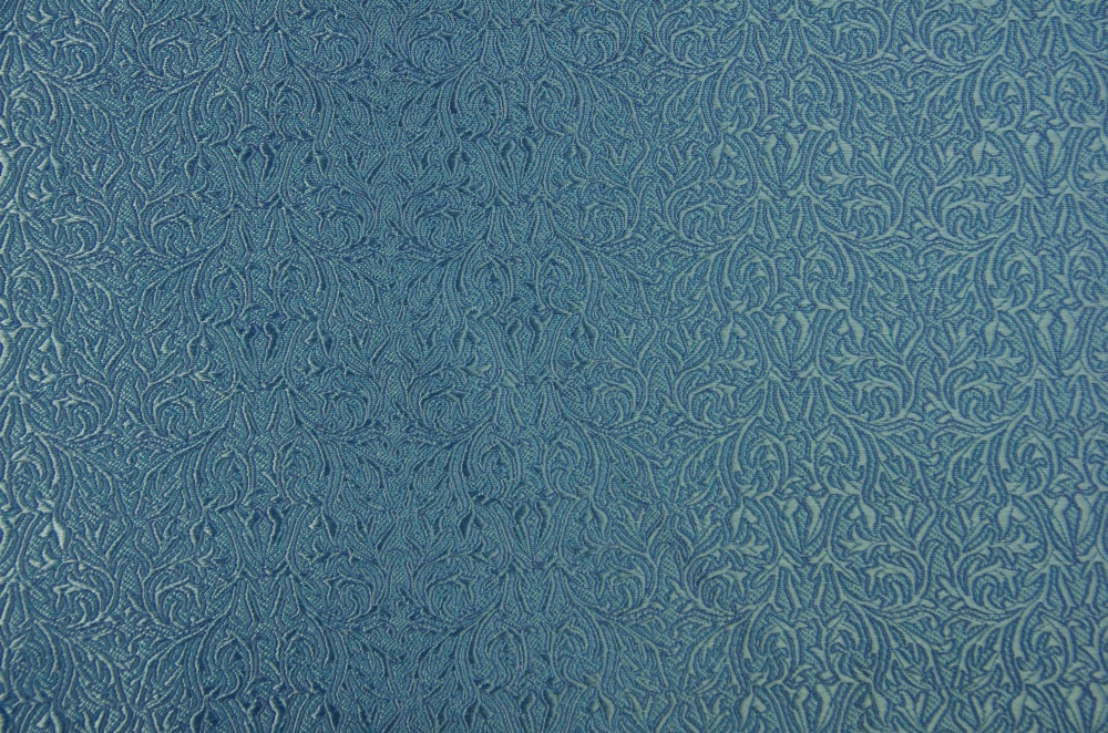 Шелк ОРЕНБУРГ, голубой, шир. 150 см, Рахманово