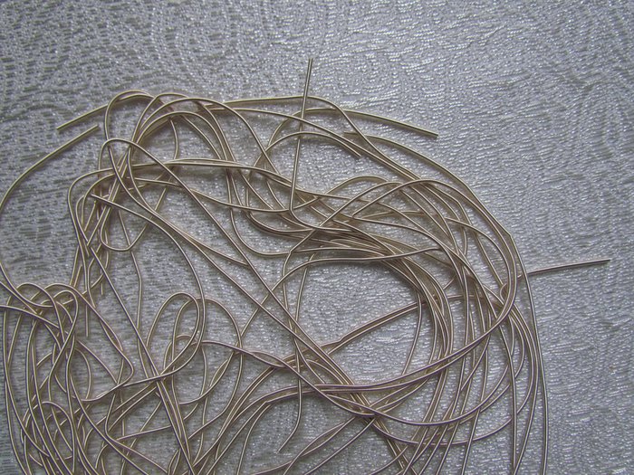 Канитель 37К серебро светлое