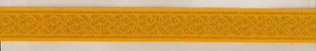 Галун Ногин ПЛЕТЕНК жел. шир. 3,2 см