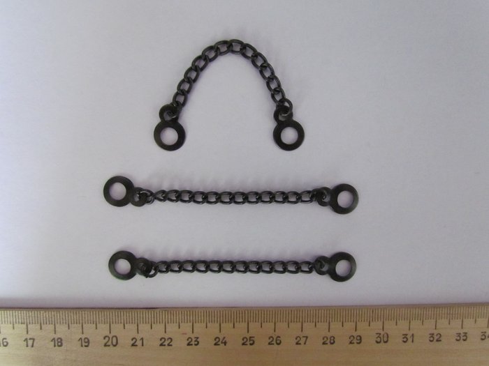 Вешалка для одежды, кожа/метал