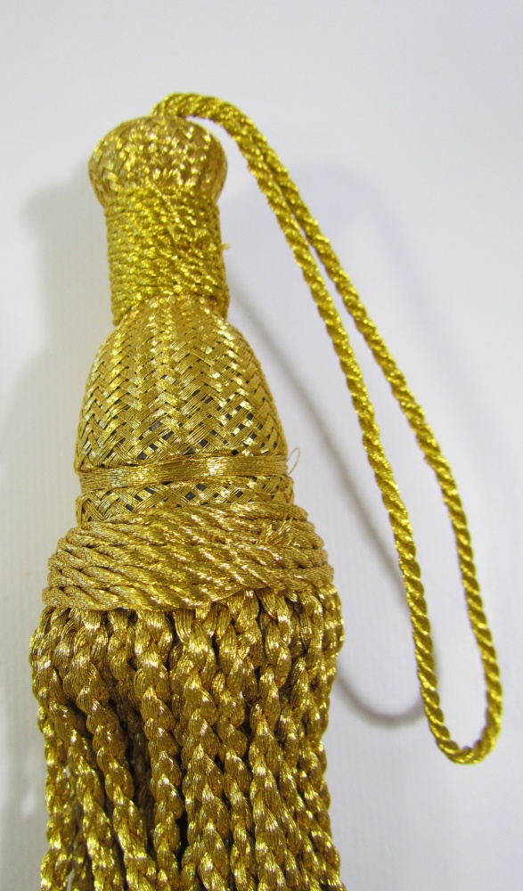 Кисть золото 16 см арт. А2299, 54361А