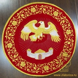 Орлец, красный, бархат Орлец, красный, бархат