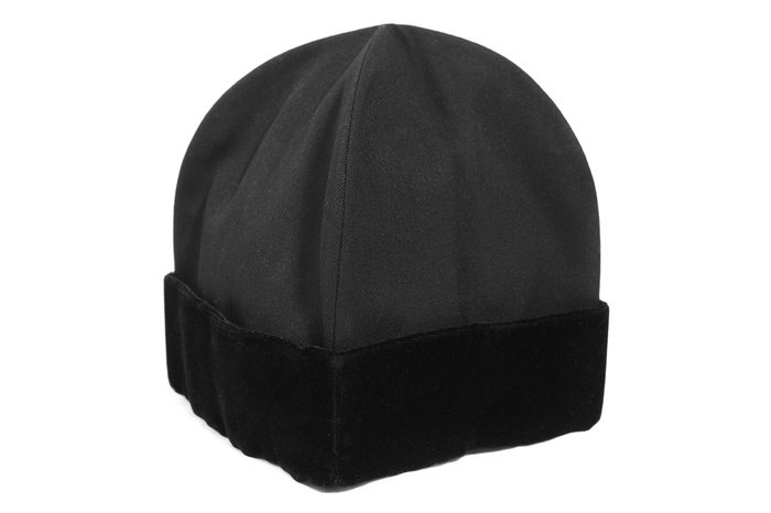 Скуфья п/ш с бархатным отворотом, мужская