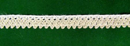 Кружево 153, плетеное, шир. 1,7 см