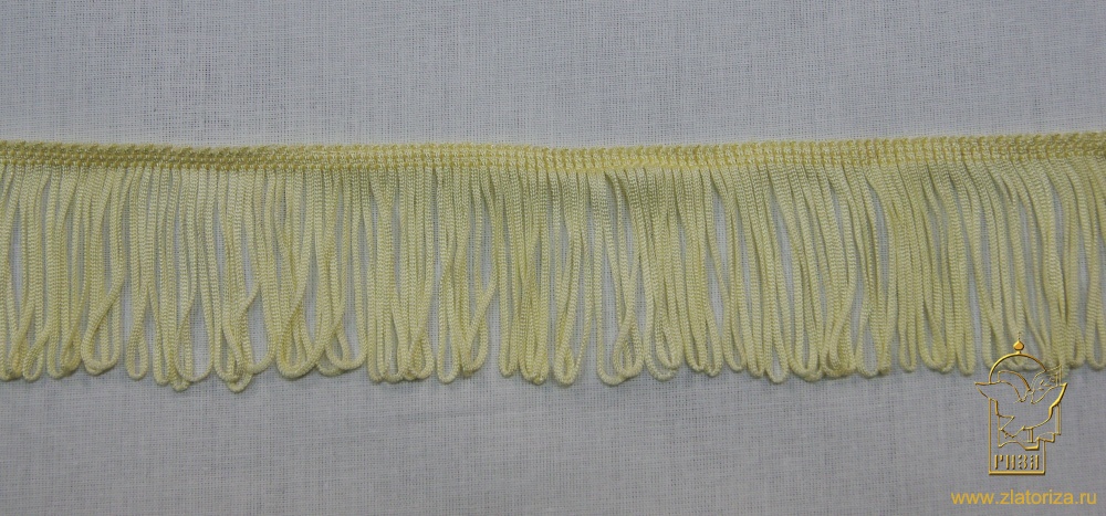 Бахрома цветная №13 молочная