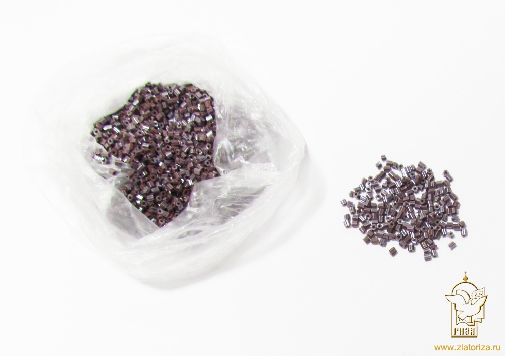 Стеклярус, цвет- микс, Чехия