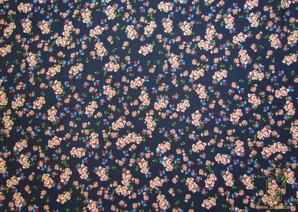 Штапель ЦВЕТОЧКИ 26, шир. 150 см