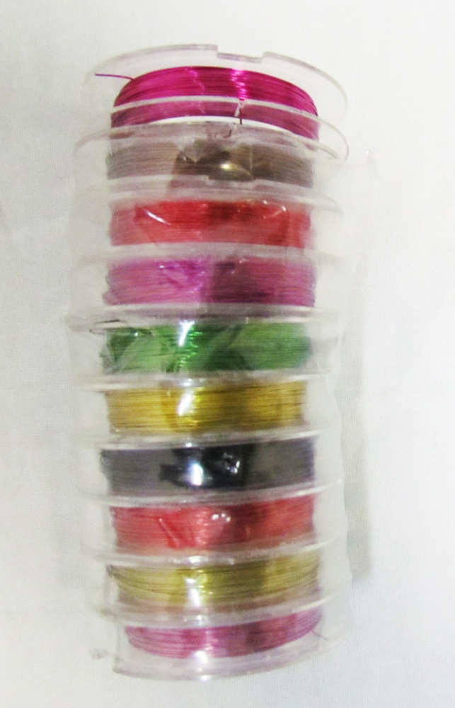 Леска для бисера, цвет - микс, 10 м