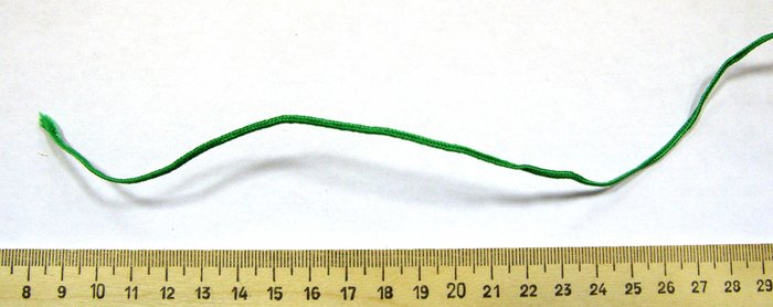 СУТАЖ, шнур, цвет - зеленый (20 м моток)