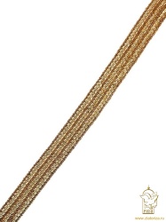 Тесьма золото 18
