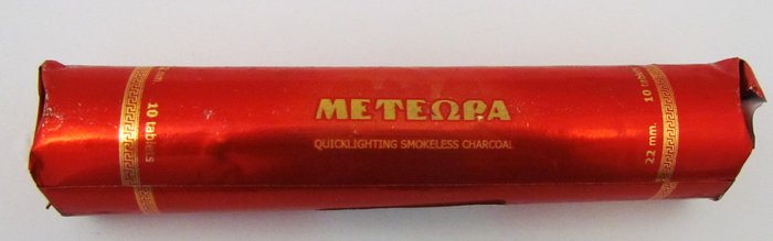 Уголь быстроразжигаемый №103122 диаметр 22 мм 24х10 (малый) Meteora