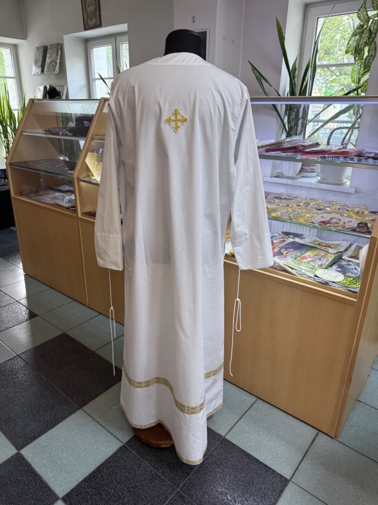 Подризник хлопок, с галуном и бахромой