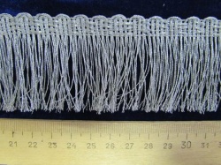 Бахрома серебро 25, арт,81