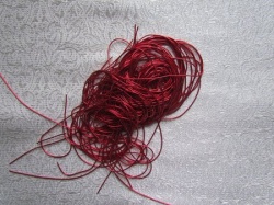 Канитель 48К красная глянцевая