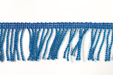 Бахрома цветная №17 голубая