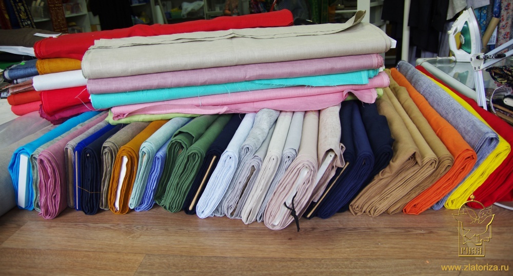 Лен цветной, ши. р 150