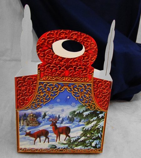 Коробка для подарка  С Рождеством Христовым!