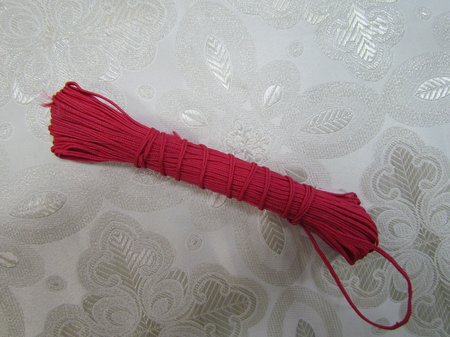 СУТАЖ, шнур, цвет - красный (20 м моток)