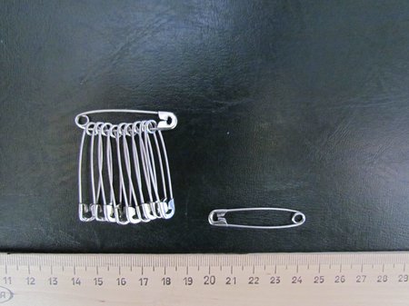 Булавки англ БОЛЬШИЕ №4, 10 шт