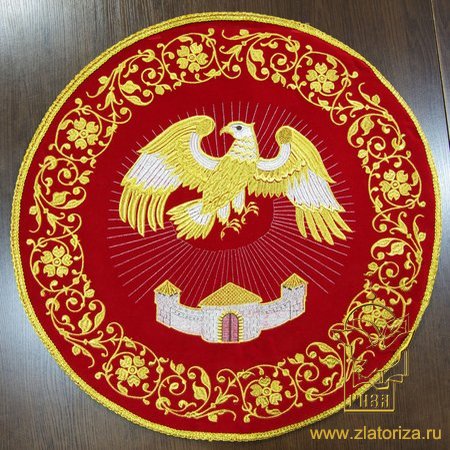 Орлец, красный, бархат