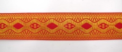 Галун Ногинск ВОЛНА красн. шир. 5 см Галун Ногинск ВОЛНА красн. шир. 5 см