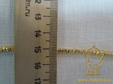 Канительный шнур ЗИГЗАГ 2 золото, арт. gold big nakshi trikon