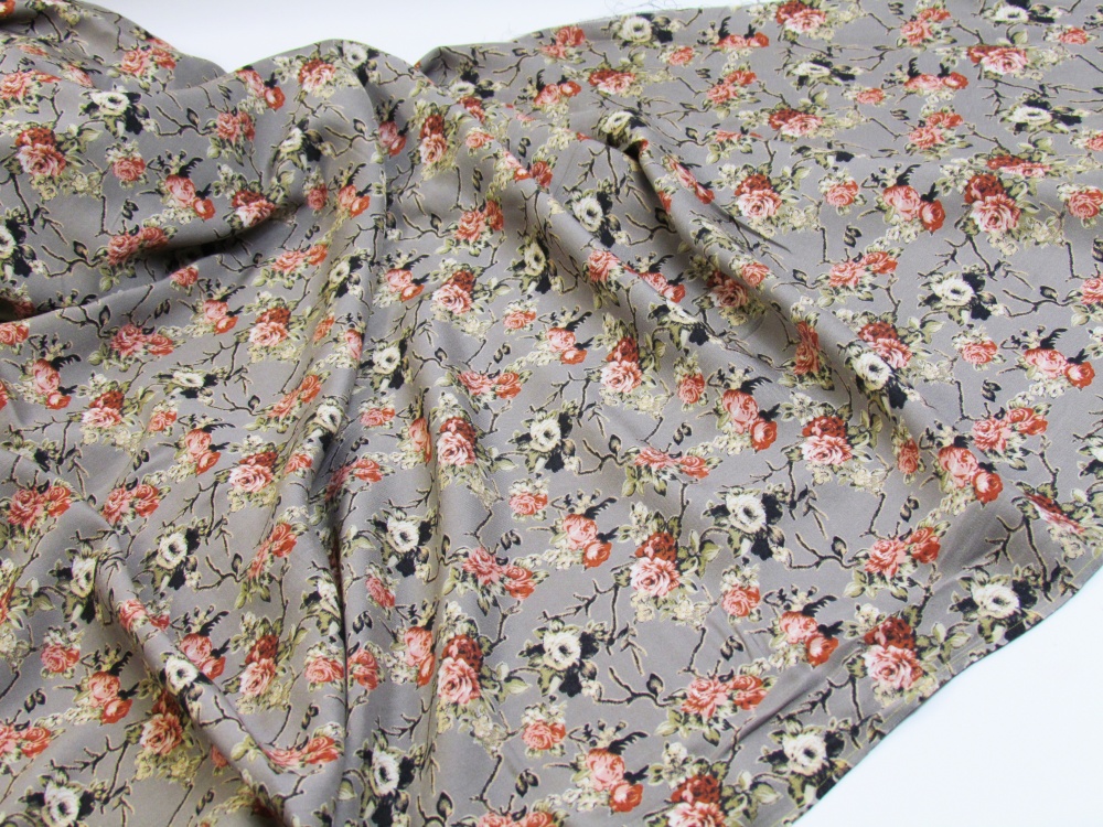 Штапель ЦВЕТОЧКИ 24, шир. 150 см