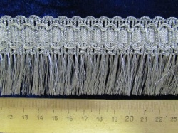 Бахрома серебро 10, арт. 1338, Z1513, 1541