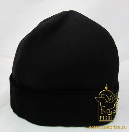 Скуфья с бархатным отворотом, утепленная, мужская, ВС