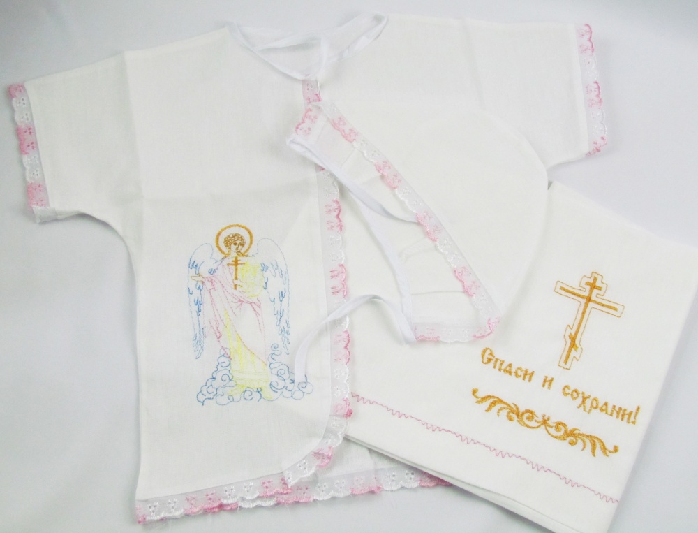 Крестильный набор для новорожденных (мальчик/девочка)