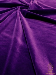 Бархат фиолетовый М, шир. 150 см, х/б