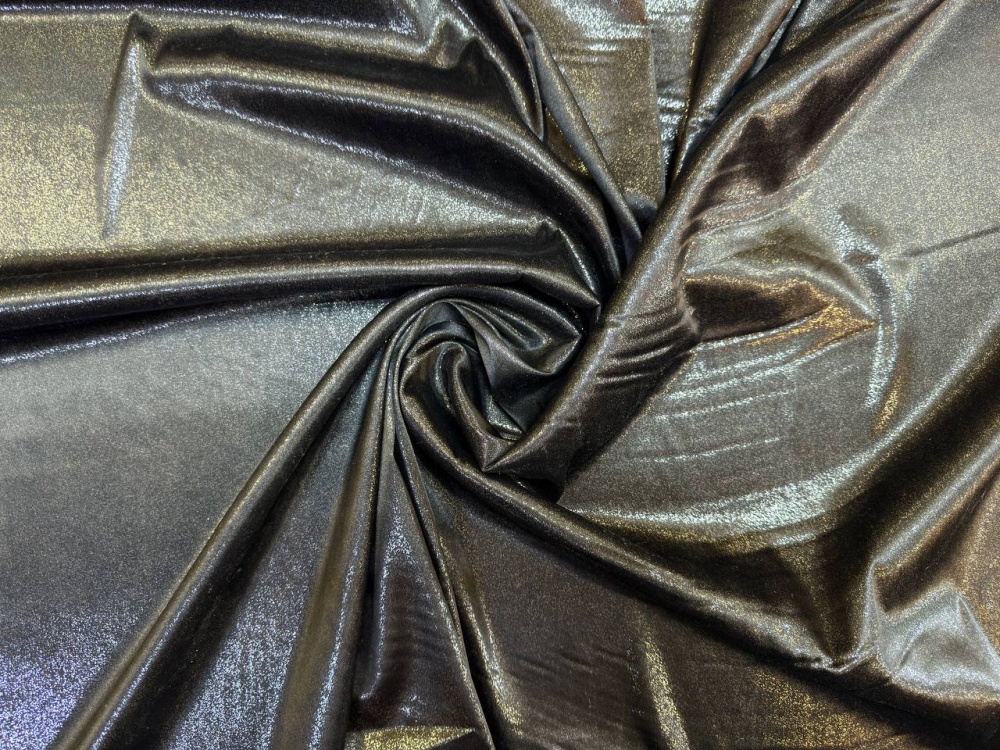 Полиэстер с напылением, цвет - микс, шир. 150 см