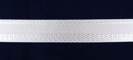 Брючная лента, белая, шир. 1,5-2 см