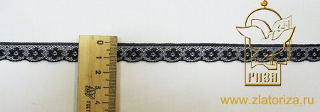 Кружево 62, на сетке, синтетическое