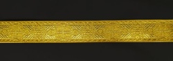 Галун ВИЗАНТИЯ, желтый с золотом, шир. 2 см, ФР