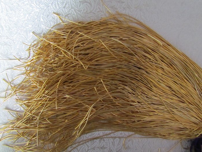 Канитель 26К золото, № 444, weigh