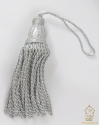 Кисть серебро 14 см арт. А2298, 68073А Кисть серебро 14 см арт. А2298, 68073А