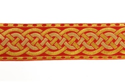 Галун ФР ПЛЕТЕНКА красн. шир. 6 см