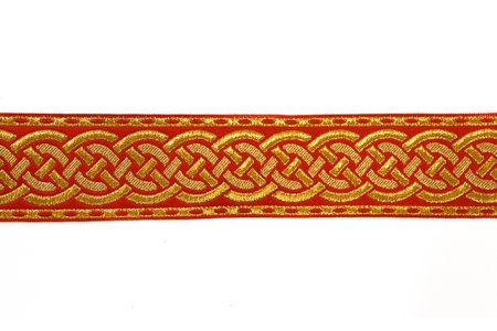 Галун ФР ПЛЕТЕНКА красн. шир. 4 см