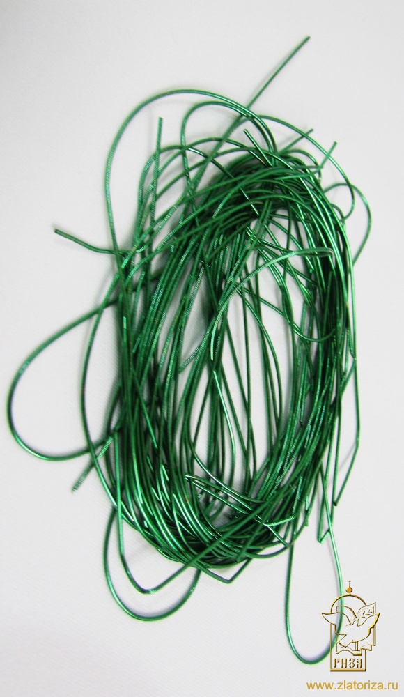Канитель 7Ц цветная (изумруд)