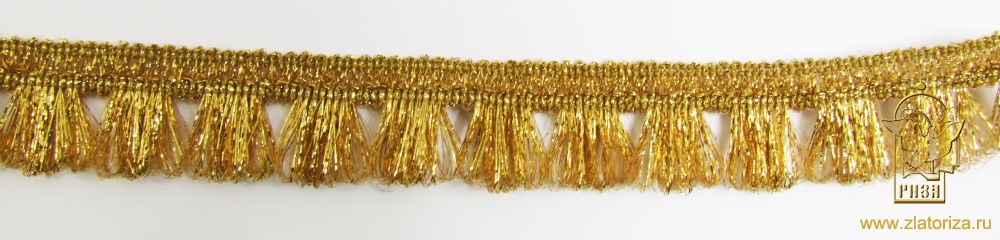 Бахрома золото 22, (арт. 11, 25 м), МТ