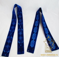 Пояс с вышивкой бархат 4-6 см Пояс с вышивкой бархат 4-6 см