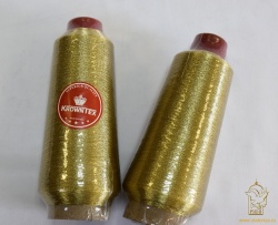 Нитки Krowntex золото, арт. 3052, 5000 ярдов Нитки Krowntex золото, арт. 3052, 5000 ярдов