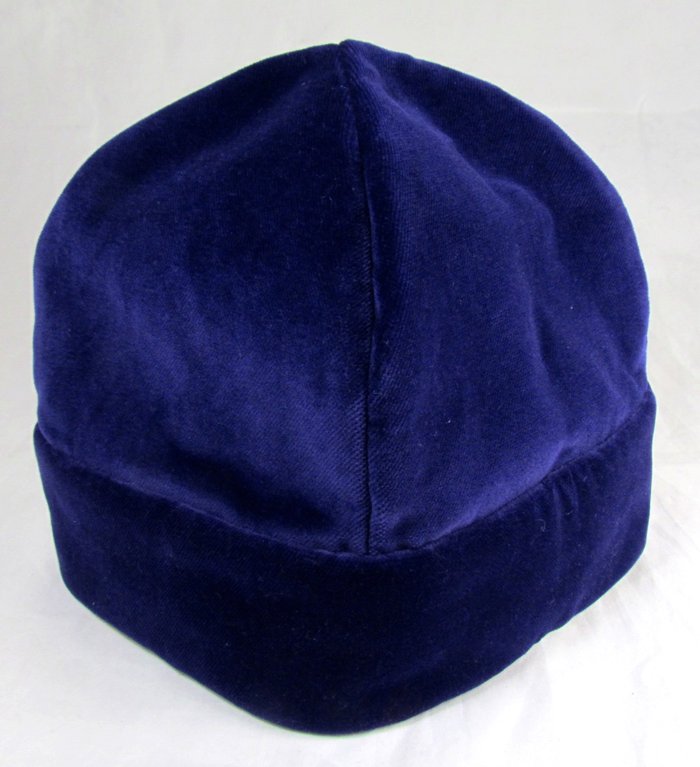 Скуфья, бархат, мужская