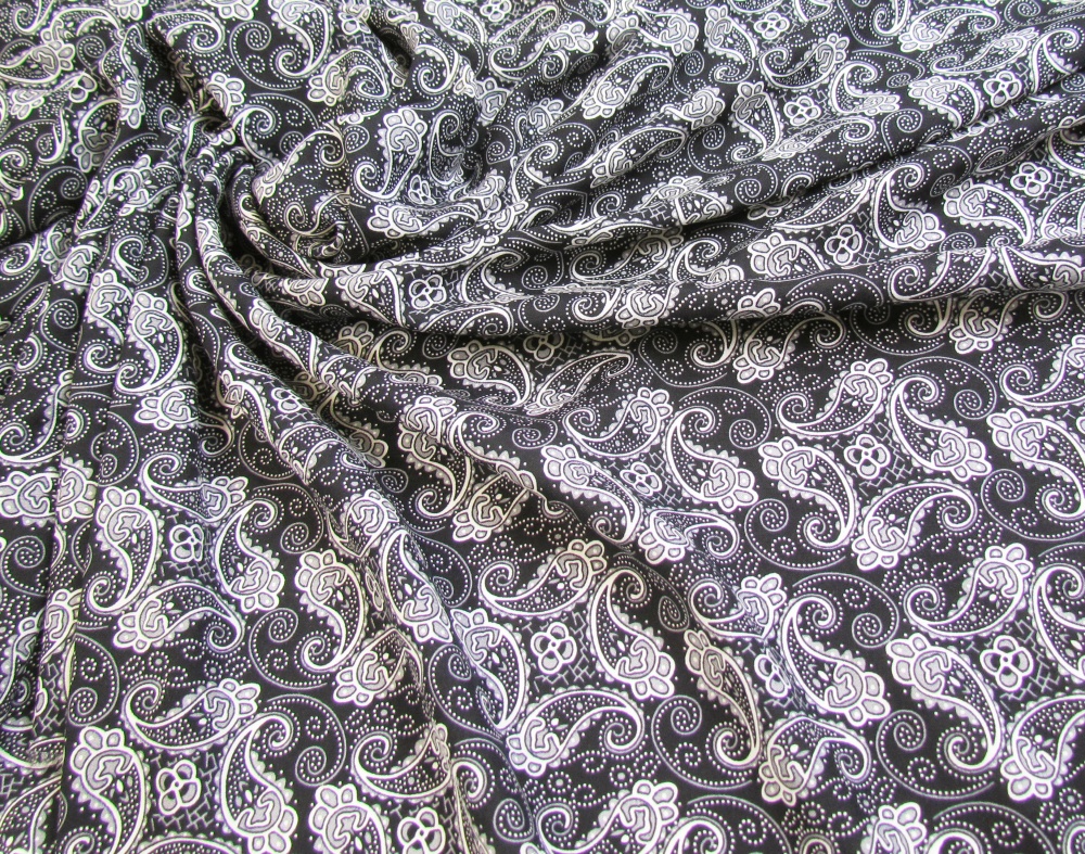 Штапель ЦВЕТОЧКИ 3, шир. 150см