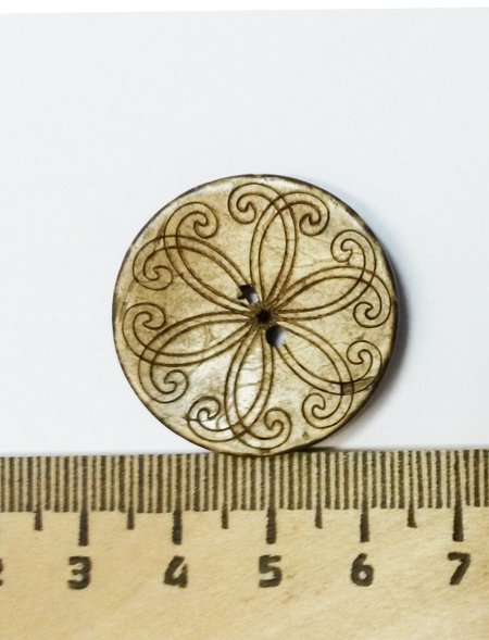 Пуговицы КП023, кокос