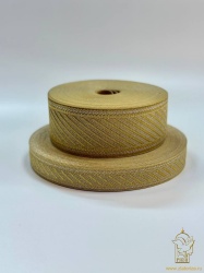 Галун Греция ДИАГОНАЛЬ, шир. 5,7 см, золото с серебром